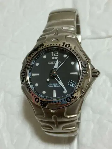 SEIKO Kinetic Auto Relay 블랙