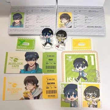 블루 록 카페 이사기 바치라 세트