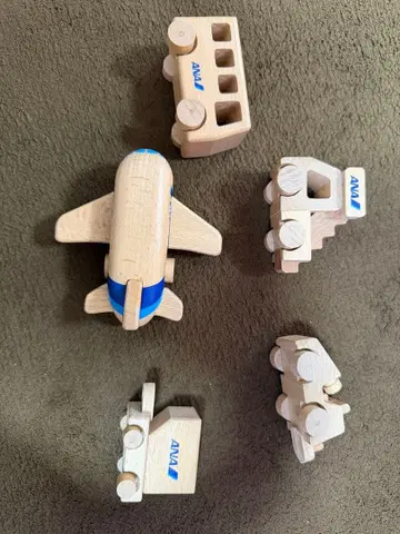 ANA 비행기 쌓기 블록 세트