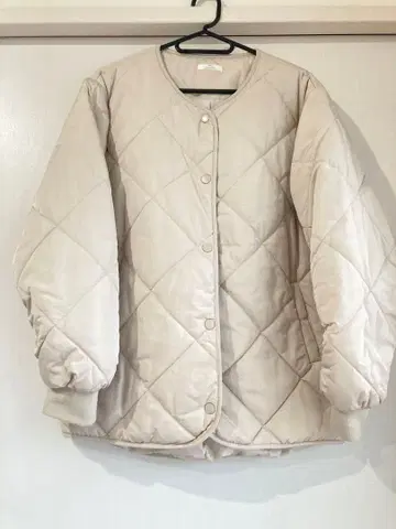 ITEMS URBAN RESEARCH 퀼팅 자켓 M 아이보리