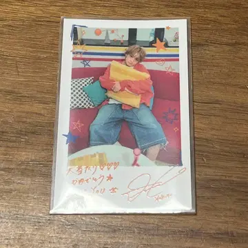 HOKUTO 요시노 키타토 트레이딩 카드 폴라로이드풍 카드 시크릿 시크레