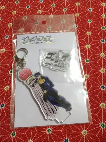 죠죠페스 in S시 모리오초 스탠드 부착 아크릴 키체인 히가시카타 죠스케