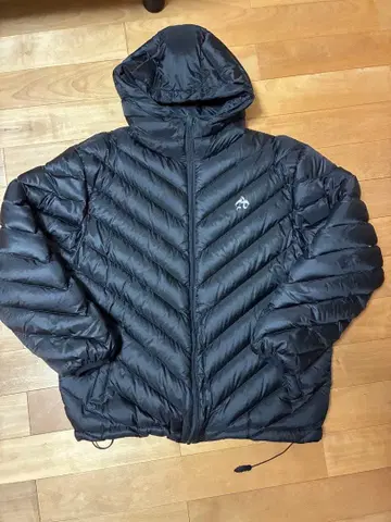 ANTIMID 블랙 다운 자켓 L 사이즈