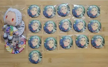 앙스타 란 나기사 캔뱃지 코스터 기념 누이