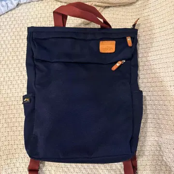 네이비 코듀라 백팩