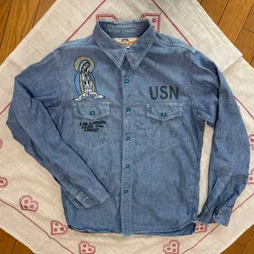 리얼 맥코이 셔츠 M 사이즈 상당