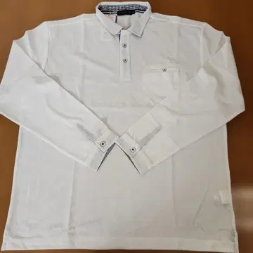 VUMPS 택 포함 화이트 피케 셔츠