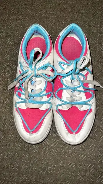 스니커즈 화이트/핑크/블루