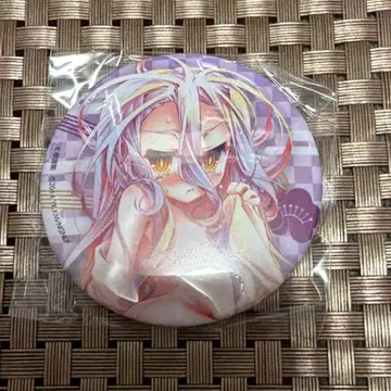 노 게임 노 라이프 화이트 캔뱃지