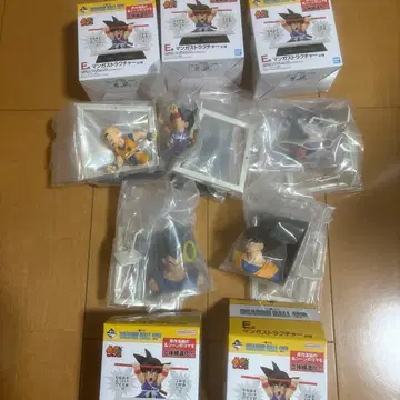 드래곤볼 제일복권 E상 만화 스트럭처 전 5종 풀컴플리트 세트