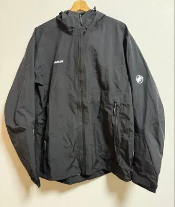 마무트 GORE-TEX 쉘 자켓 블랙 XL 방수 아웃도어