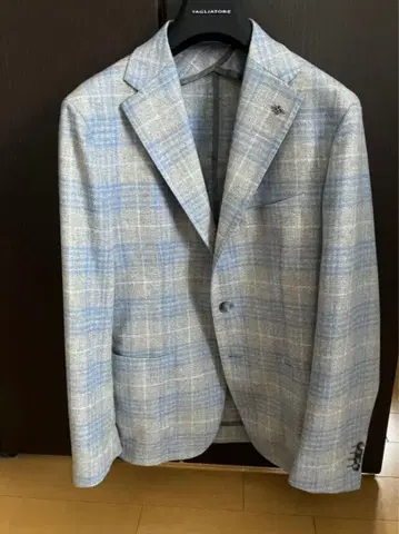 딸리아또레 몬테카를로 체크 싱글 자켓