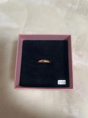 디즈니 미니 실버 반지