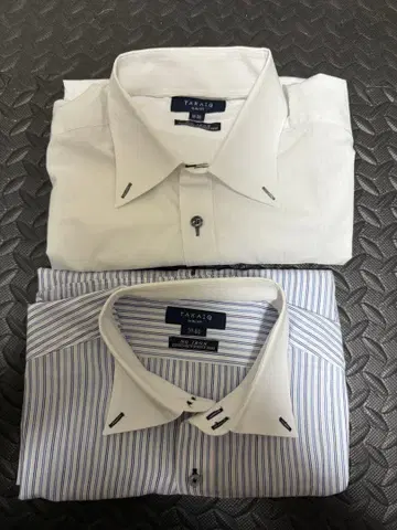 2벌 세트 타카큐 TAKA-Q 긴팔 셔츠 2점 세트 M