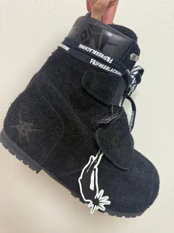 FVVO x 블랙8mob 블랙 부츠