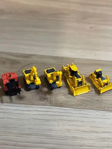 건설 차량 미니카 세트