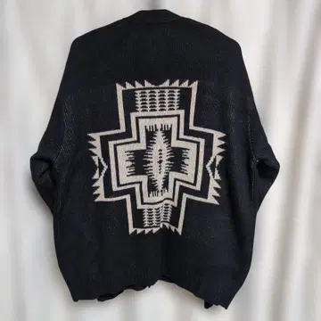 펜들턴 가디건 블랙