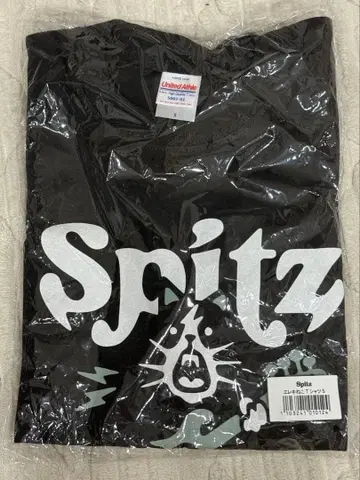 스피츠 엘렉키 고양이 T셔츠 S사이즈 2024 여름 굿즈