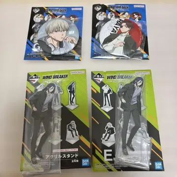 WIND BREAKER 제일복권 4점 아크릴 스탠드 캔뱃지