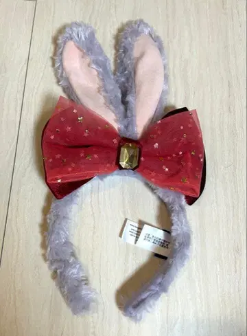 홍콩 디즈니 스텔라 루 머리띠 크리스마스 리본 더피 프렌즈