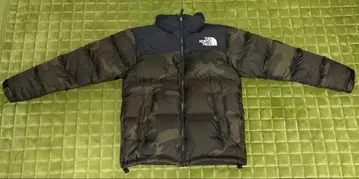 THE NORTH FACE 눕시 다운 자켓 카모플라쥬