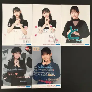 5535 모닝구무스메. 오카무라 호마레 브로마이드 5장 세트