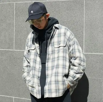 구하기 어려움 s.f.c og check shirt