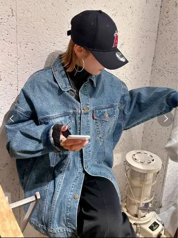 Ungrid 빅 실루엣 데님 자켓