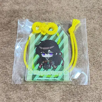 메이플스토리 오프라인 이벤트 부적 키링 아크릴 스탠드