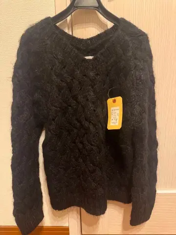 웰베크 페루 니트 미사용 새상품 알파카