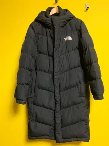 The North Face 블랙 롱 다운 자켓 XL/105