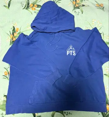 90s 구제 의류 PTS SPORT 후드 부착 후드티 파랑 L