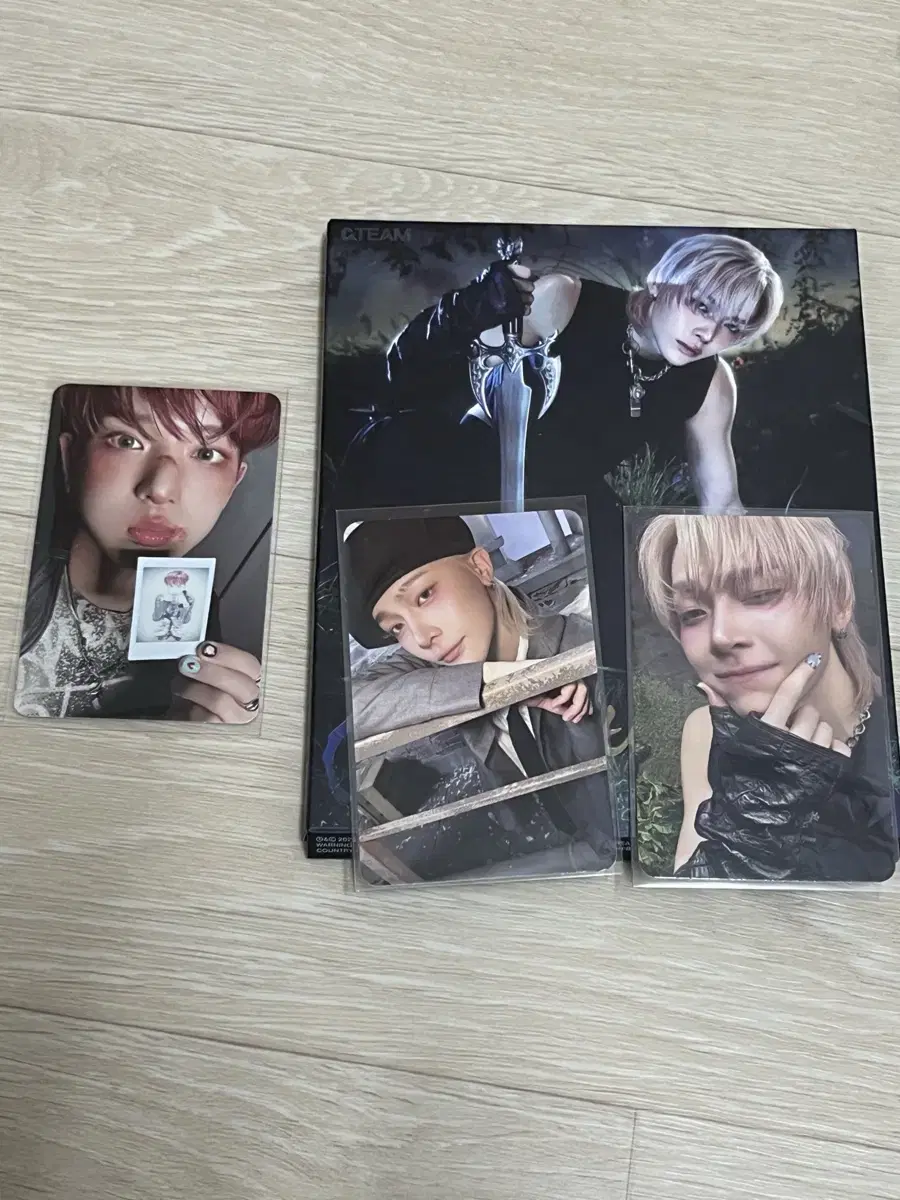 &team Back to the Era Unsealed Album Nicholas Harua Poca Photocard Breath Gaze