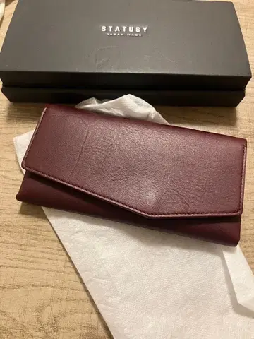 새상품 보관품 statusy 장지갑 와인 오른손잡이