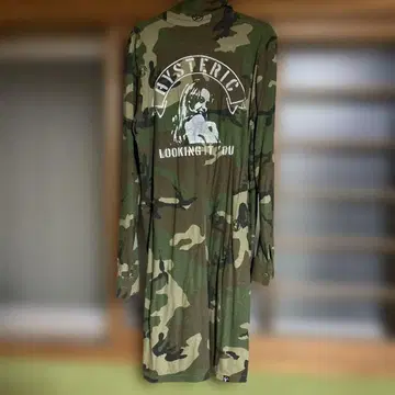 [ Hysterie Glamoure ] 카모 패턴 원피스