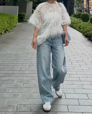 커비 데님 Rem 라이트 블루