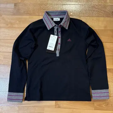 adidas 여성용 골프 셔츠 M 블랙 J0826