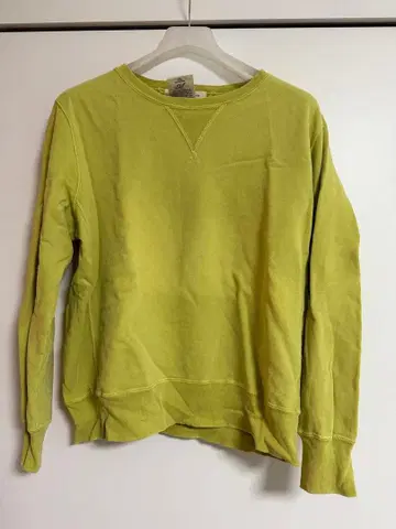 미사용 레미레리프 맨투맨 라임 M 사이즈