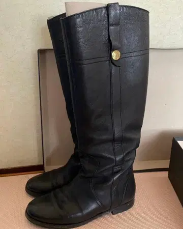 일비종떼 블랙 롱 부츠