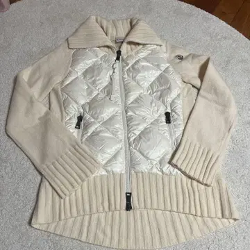 MONCLER 아이보리 다운 자켓