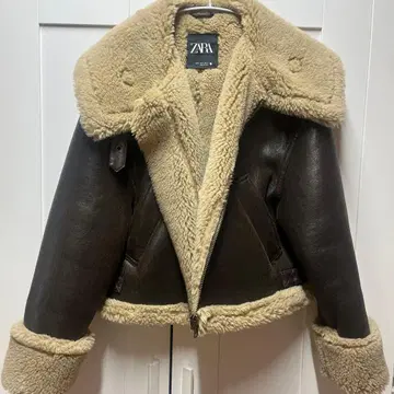 ZARA 브라운 숏 자켓