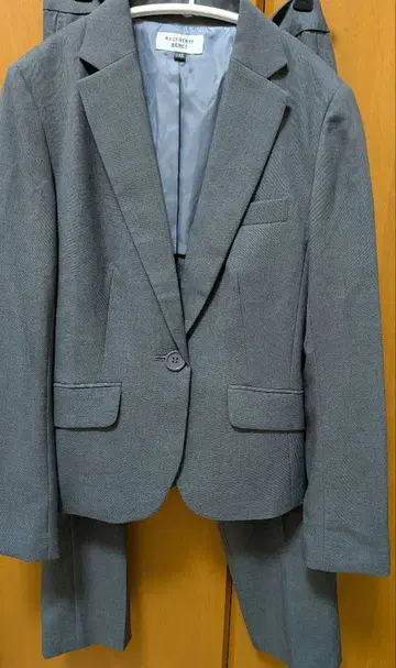 비즈니스 팬츠 수트 11호 그레이 시마무라