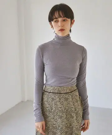 TODAYFUL 소프트 터틀넥 상의 투데이풀 하이넥