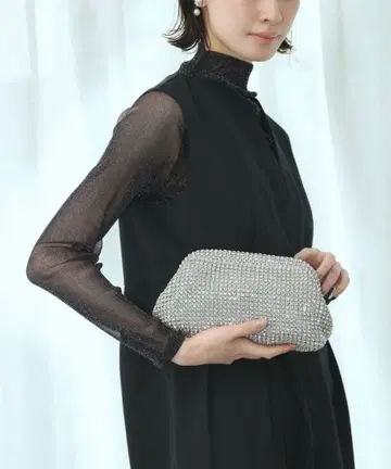 GIRL 2WAY 글리터 파티 클러치백