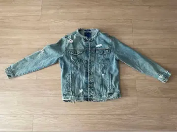 ZARA 데미지 데님 자켓