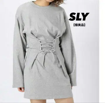 [ 컨디션 최상 ] SLY 레이스업 원피스
