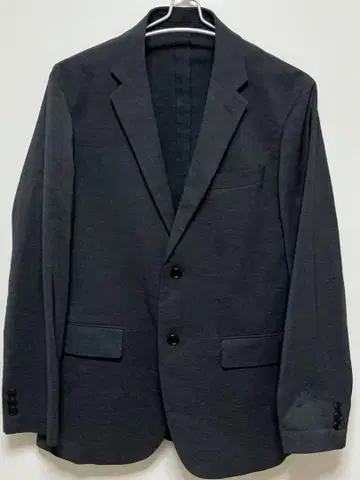 136 [ 새상품급 ] 유니클로 감동 자켓 (울 라이크) 다크 그레이 M