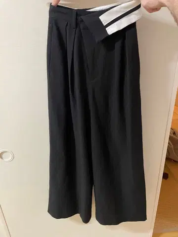 SNIDEL 24SS 허리 디자인 와이드 팬츠 00