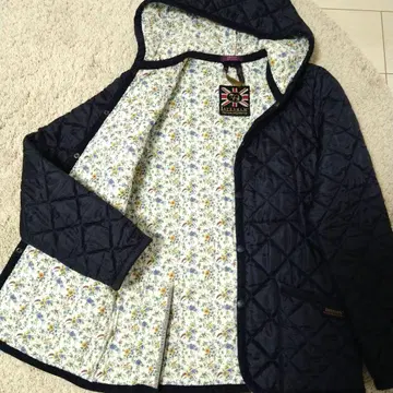 라벤햄 리버티 퀼팅 자켓 꽃무늬 38 M