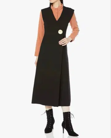 컨디션 최상 snidel 스나이델 버튼 플레어 점프 스커트 원피스